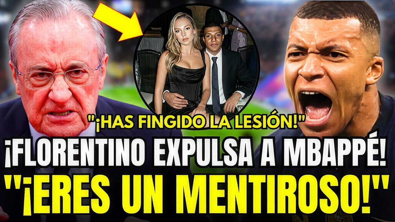 🚨ESCÁNDALO MUNDIAL: FLORENTINO EXPULSA A MBAPPÉ POR FINGIR SU LESIÓN PARA  LLEGAR SANO AL MUNDIAL