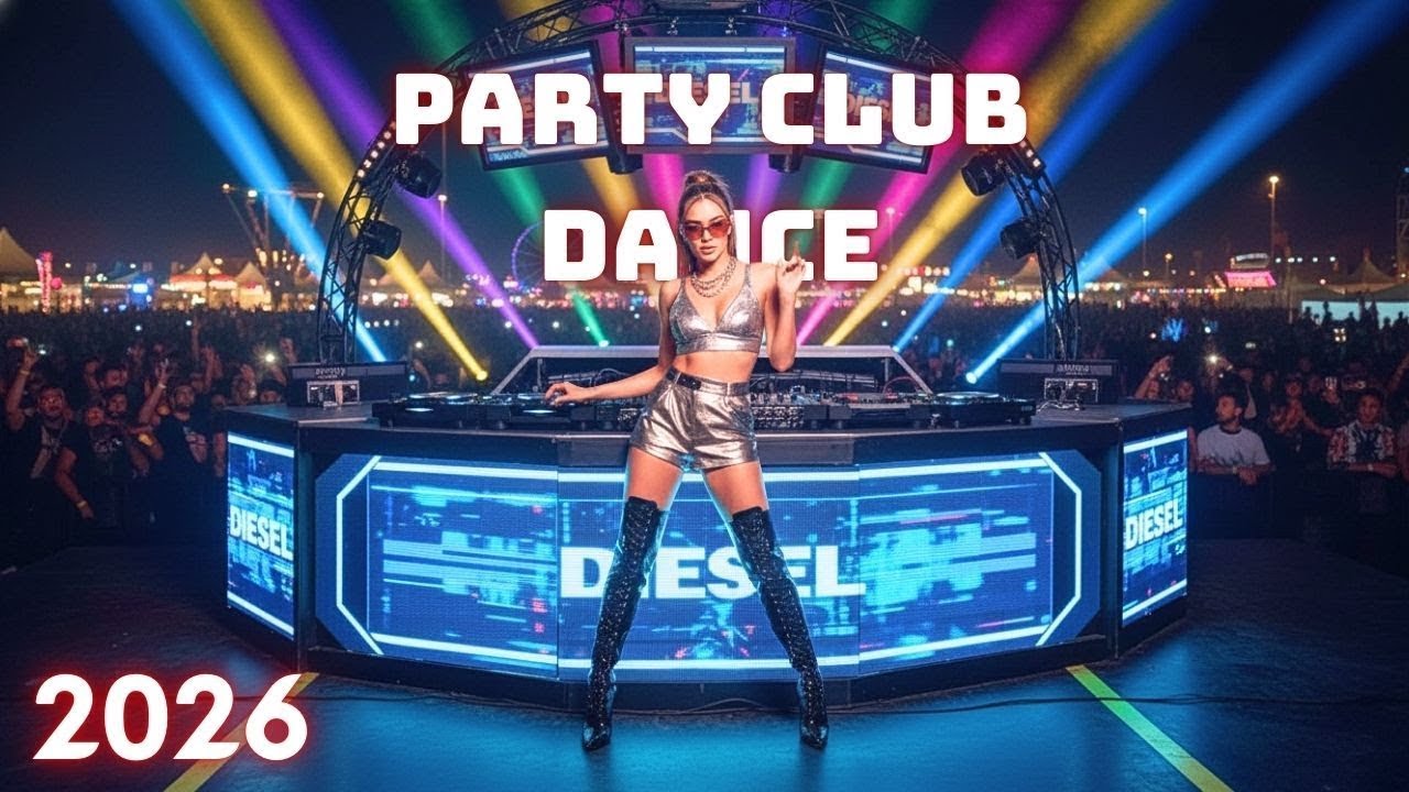 Party Club Dance 2026 | 3 Hours Non Stop | Remixes & Mashups of Popular Songs | Dj Remix 2026