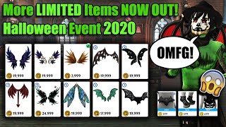 New! Limited HALLOWEEN ITEMS Out NOW! | Avakin Life HALLOWEEN UPDATE 2020 | New Halloween Wings