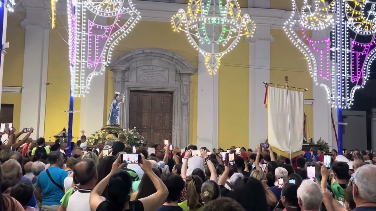 Ritiro processione di San Prisco e Santa Matrona 31/8/24