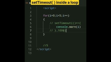 setTimeout( ) inside a loop - JavaScript Tutorial #Shorts #Romeo #javascript #loop #setTimeout