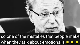 Leonard Mlodinow explains perfectly why  and how emotions and rational thinking work together.