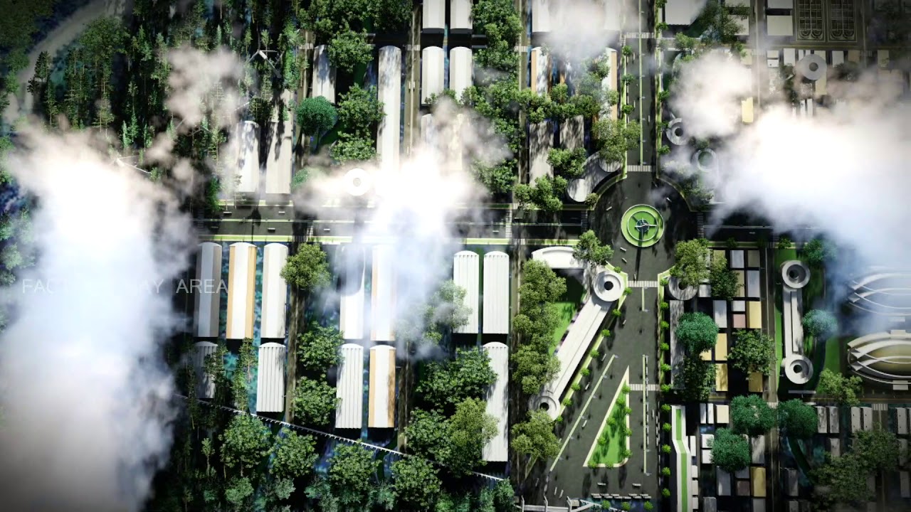 Mirshorai BEPZA Economic Zone Master Plan Animation YouTube
