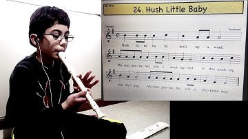Hush Little Baby - Recorder By A.D