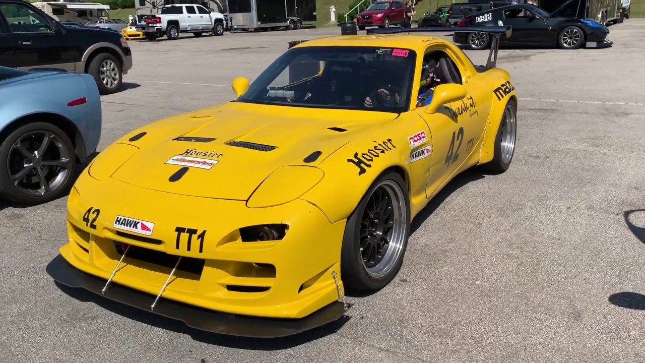 Ls1 Fd Rx7 Mazda FD RX7 with an LS1 transplant at Barber Motorsport Park - YouTube