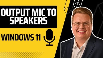 Output Microphone to Speakers on Windows 11 (How To Do Karaoke On The Computer)