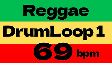 Reggae Drum Loop Practice Tool 69bpm [based on Bob Marley
