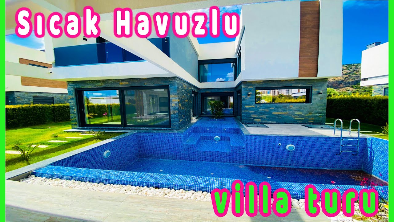VİLLA TURU / Kuşadası Satılık Villa &amp; Ev Turları 23 YouTube