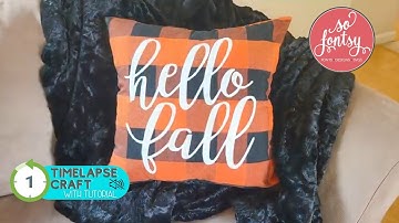 How to Perfectly Center HTV ⏰ (Timelapse with Tutorial)