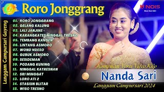 NANDA SARI - RORO JONGGRANG - GELANG KALUNG | KOMPILASI VIDEO LANGGAM CAMPURSARI GAYENG TERBARU 2024