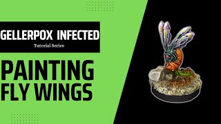 Painting Nurgle Fly Wing Tutorial - With washes and layering paints screenshot 1