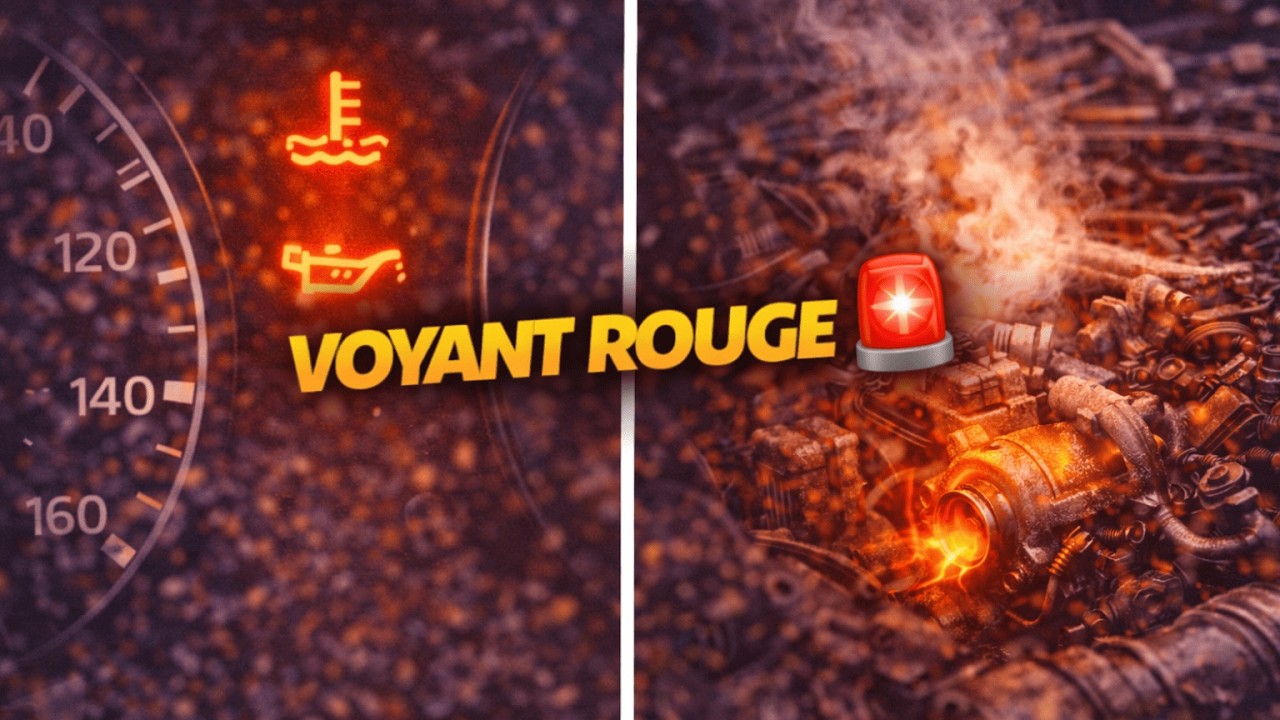 Ce voyant rouge ne doit JAMAIS être ignoré.