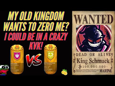 I COULD BE ZEROED? - MEGA KRAKEN KVK COMING? [1365 vs 2377] [ACCOUNT UPDATE] [RISE OF KINGDOMS]