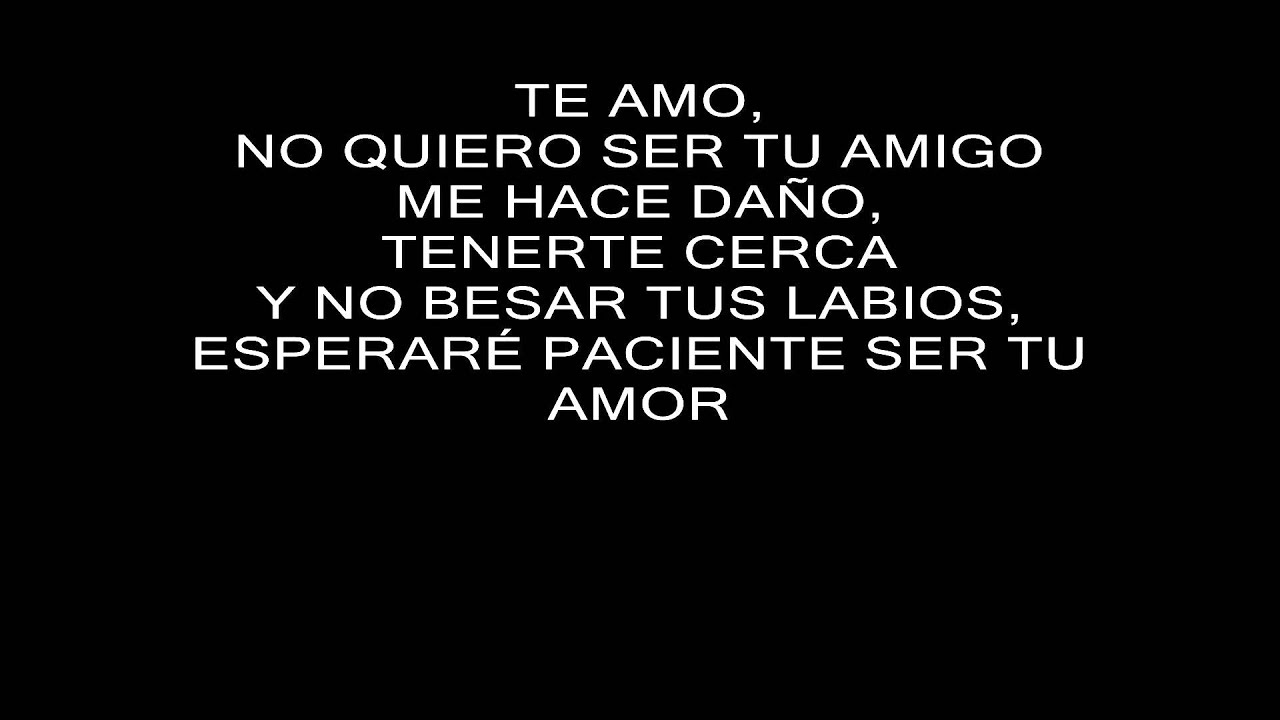 Watch Megapuesta - Te amo Letra HD on YouTube Watch Megapuesta - Te amo Letra HD on YouTube