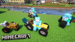 Minecraft Sinh Tồn #9 - Chuyến Phiêu Lưu Offroad Bất Ổn Bằng Xe Mới screenshot 1