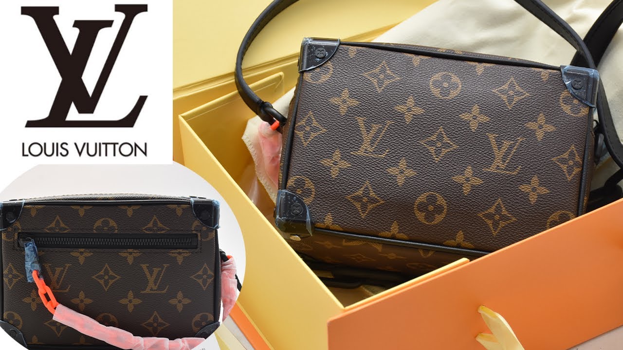 Unboxing & Review Louis Vuitton Virgil Abloh Soft Trunk Mens 19 Luxury Bag - YouTube