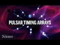 Gravitational Wave Background | Scientists use a living laboratories called pulsar timing arrays