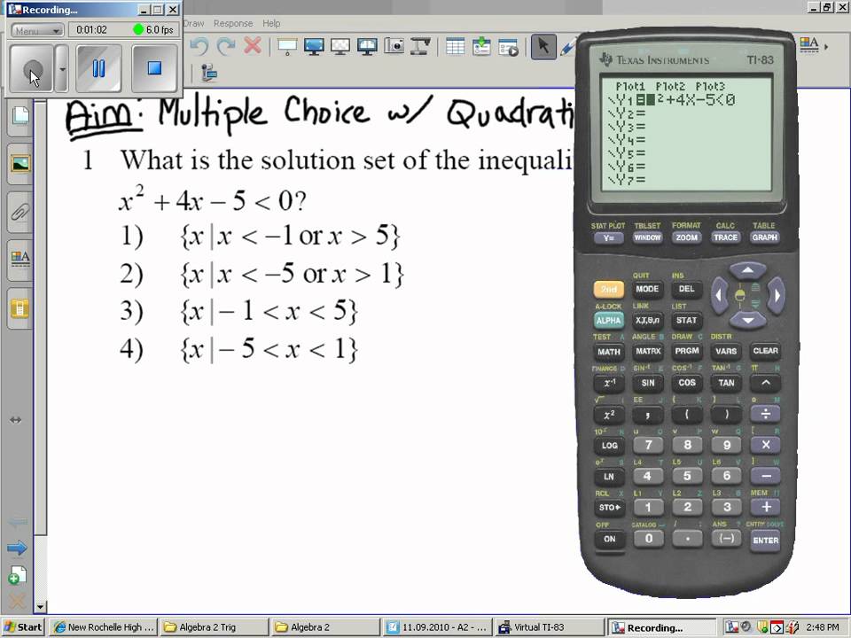 problem solving with inequalities calculator