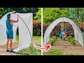 Mejores Trucos de Jardinería y Patio Trasero: Cómo Construir un Invernadero de Túnel Alto