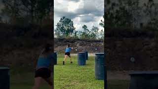 Glock 17 Semi-automatic Running & Gunning Drill