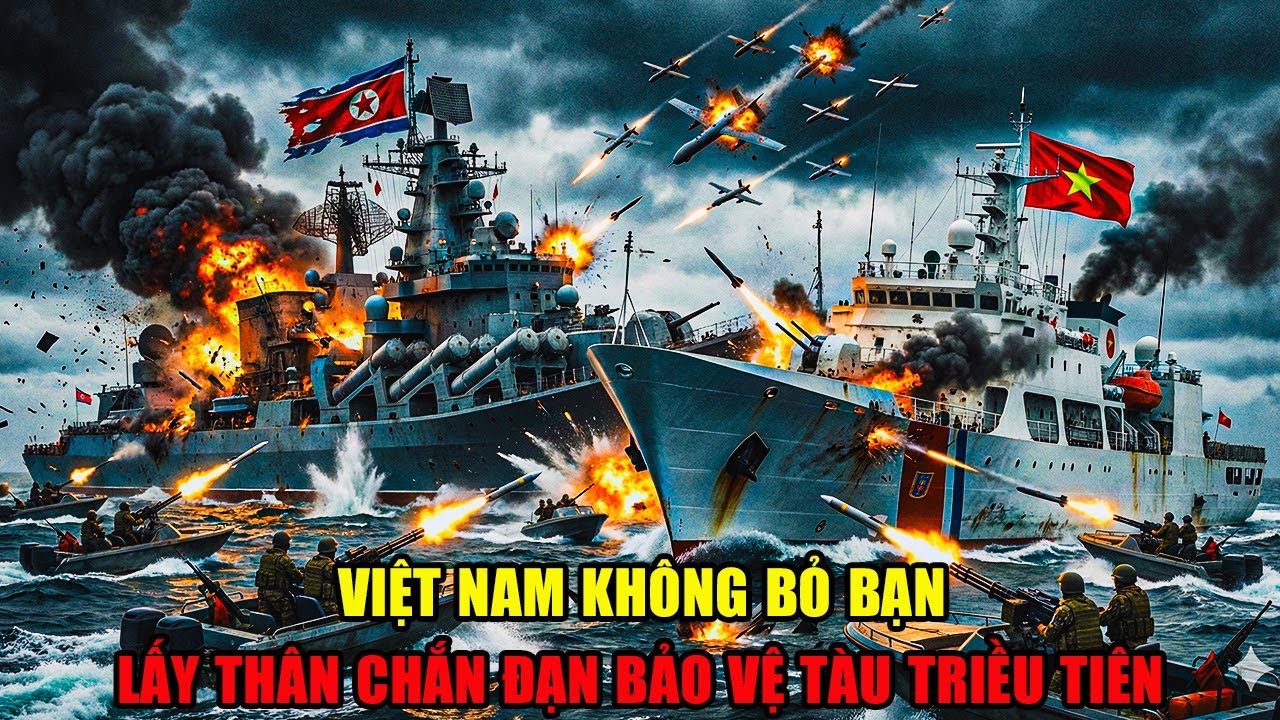 1979 Triều Tiên Giúp VN, 2026 VN Lấy Tàu Chiến Che Chắn Trả Nghĩa Giữa Tâm Bão-TỰ HÀO VIỆT NAM