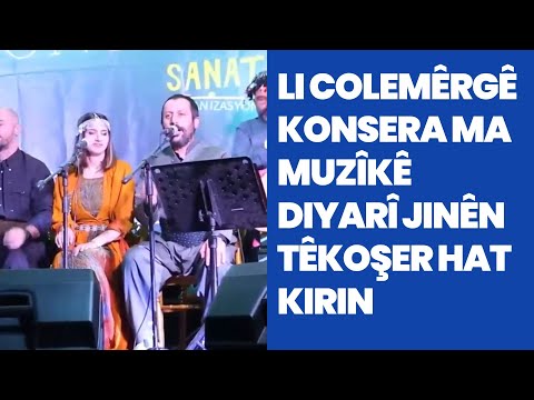 Li Colemêrgê konsera ma muzîkê diyarî jinên têkoşer hat kirin