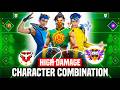 High Damage Character Combination | Br Rank Best Character Combination | Character Skill For Br Rank