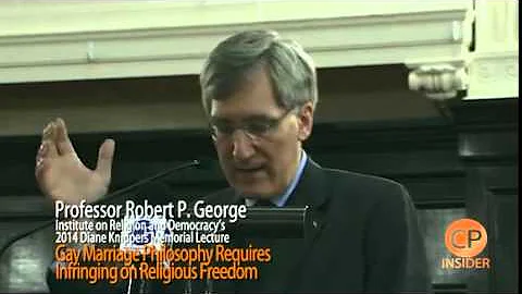 Robert P. George: Gay Marriage and Religious Freedom Cannot Coexist (10/11)