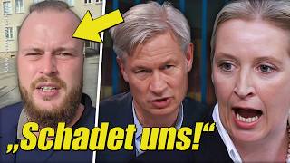 AfD camp stabs its own YouTuber in the back! Activist is devastated!