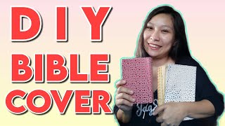 DIY BIBLE COVER | Super cheap and affordable! | Jen Armecin