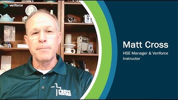 Veriforce Instructor Spotlight  |  Matt Cross: Equipped for Success
