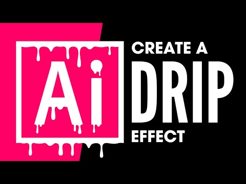 Create A Vector Drip Effect with Adobe Illustrator