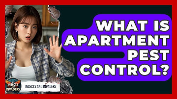 What Is Apartment Pest Control? - Insects and Invaders