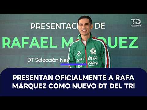 Mexican National Team introduces Rafa Márquez's coaching staff ahead of the 2030 World Cup