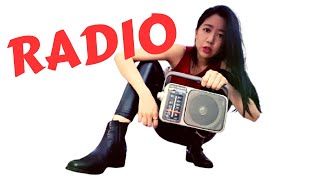 [ASMR] Giantess Aimee Demonstrate Punishment With Radio & Hammer In Restroom | 女巨人在公廁用收音機示範懲罰