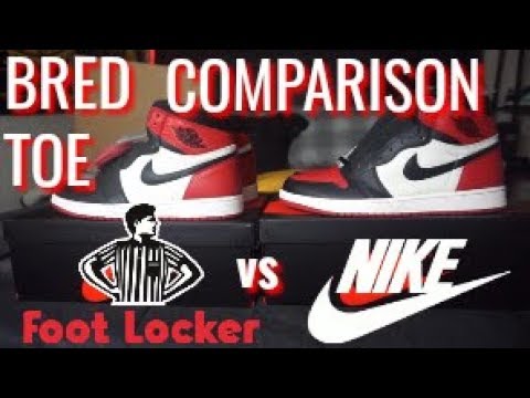 jordan 1 bred foot locker