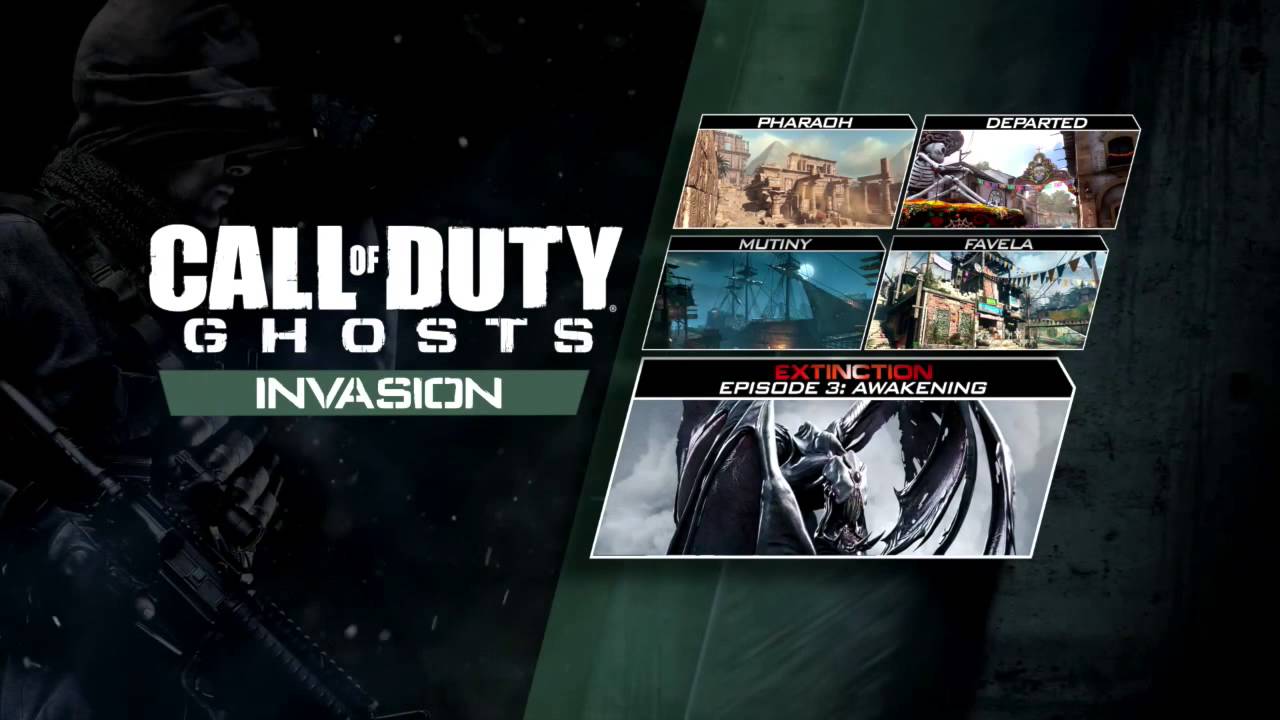 COD Ghost DLC Invasion Trailer FR