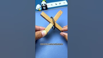 How to remove the ring from the cross?#puzzle#iq#iqtest