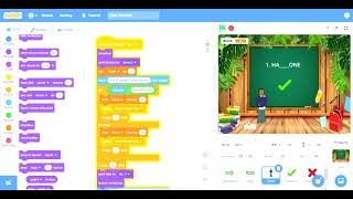 Tutorial Membuat Game Kuis " Tebak Kata" di Scratch screenshot 3