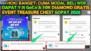 CUMA MODAL BELI WDP DAPAT 1 JUTA GOPAY COINS DAN 10K DIAMOND GRATIS EVENT TREASURE CHEST GOPAY MLBB