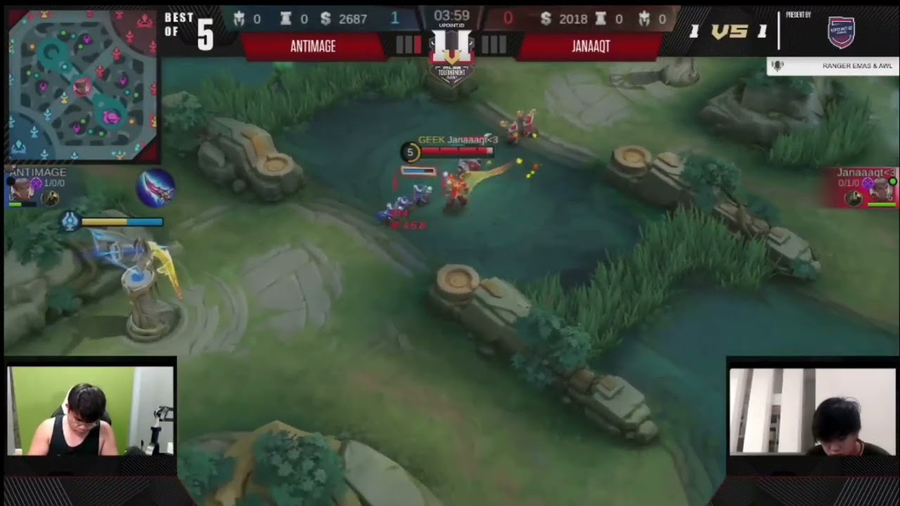 Grandfinal Antimage vs janaaqt game 2 | Upoint esport 1vs1 chou S2