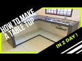 HOW TO MAKE A TABLE TOP || TIME LAPSE || 25.06.2020