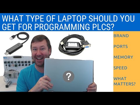 What Type of Laptop do I need for Programming PLCs? Brands?  Ports?  Memory?  Speed?  What Matters?