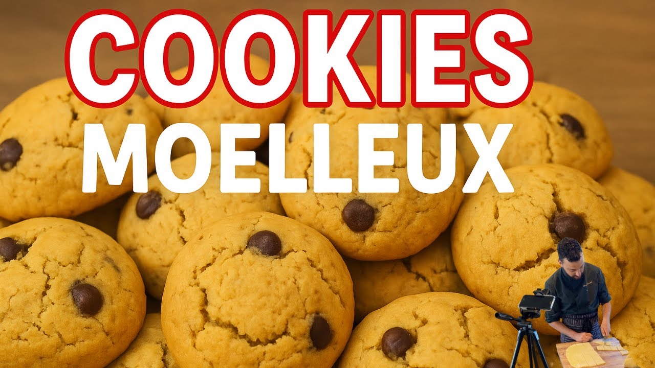 Cookies Moelleux: La recette Inratable qui va vous faire FONDRE ! 🍪🔥