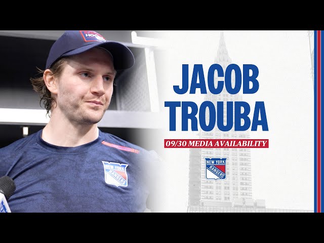 New York Rangers: Jacob Trouba Pregame Availability