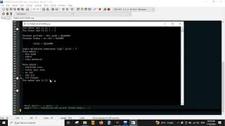 program sederhana dari perintah perulangan,kondisi/percabangan dan juga array