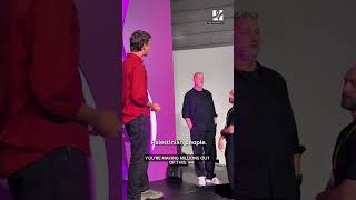 PROTESTERS SHUT DOWN AMAZON'S PRESENTATION AT THE AI FOR GOOD GLOBAL SUMMIT