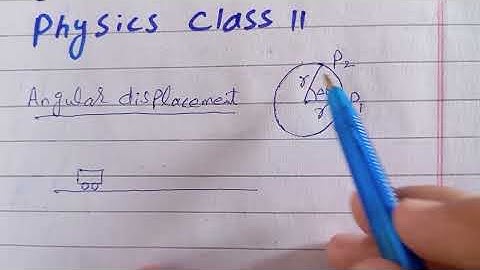11Th Class Physics New Book 2025 | Angular displacement | Chapter 3 Circular and Rotational Motion