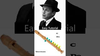 How to Play the Let It Snow!   Recorder Flute in Easy Steps #Shorts