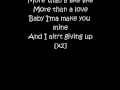 Tyler James Williams-Don't Run Away Truth-Lyrics :D